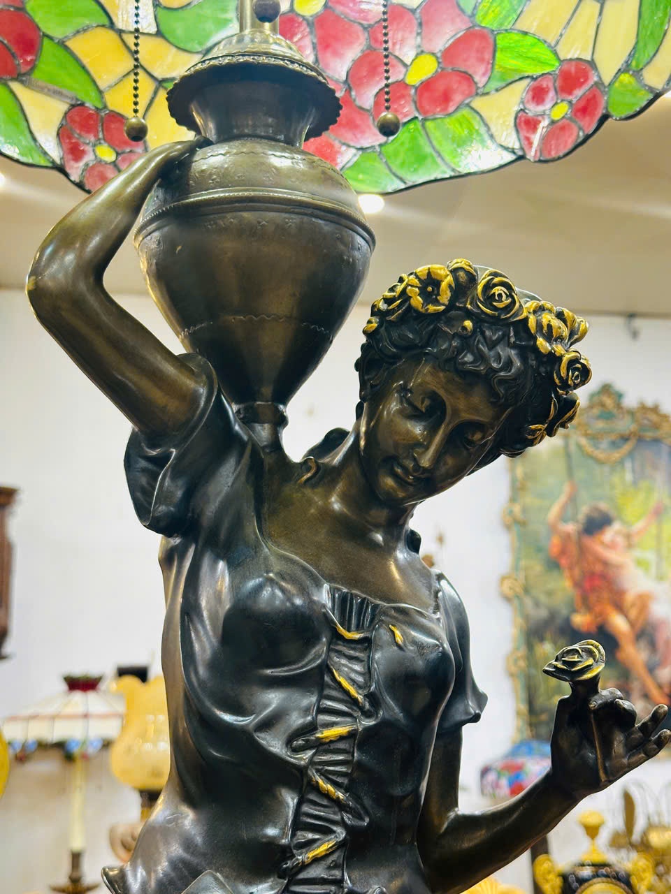 Đèn Tiffany phong cách Châu Âu&nbsp;[TH3260]